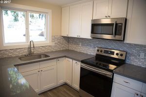kitchen remodeled backsplash house portland oregon