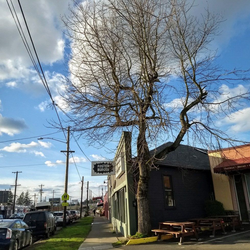 Foster Powell Foster road Foster Burger exterior Portland Oregon Susie Hunt Moran