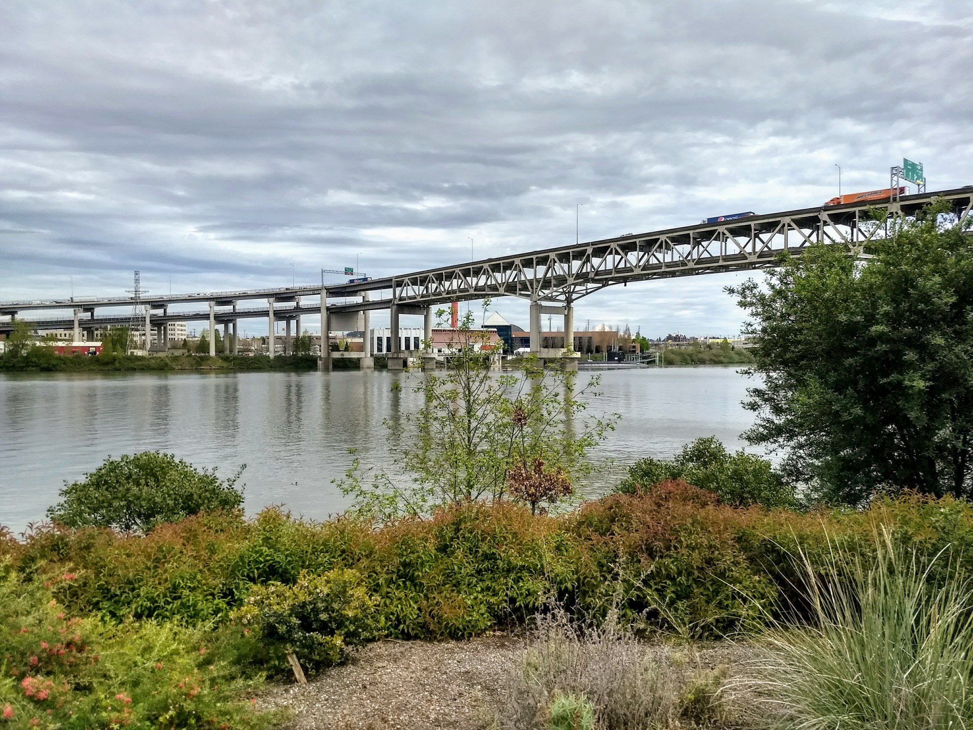Portland waterfront bridge