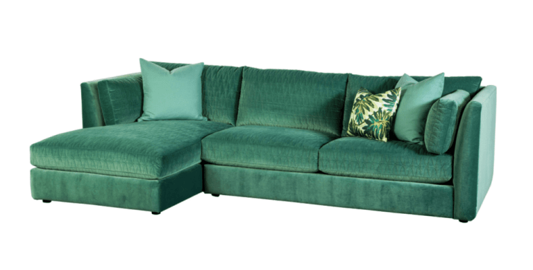 Green sofa MOR portland real estate agent