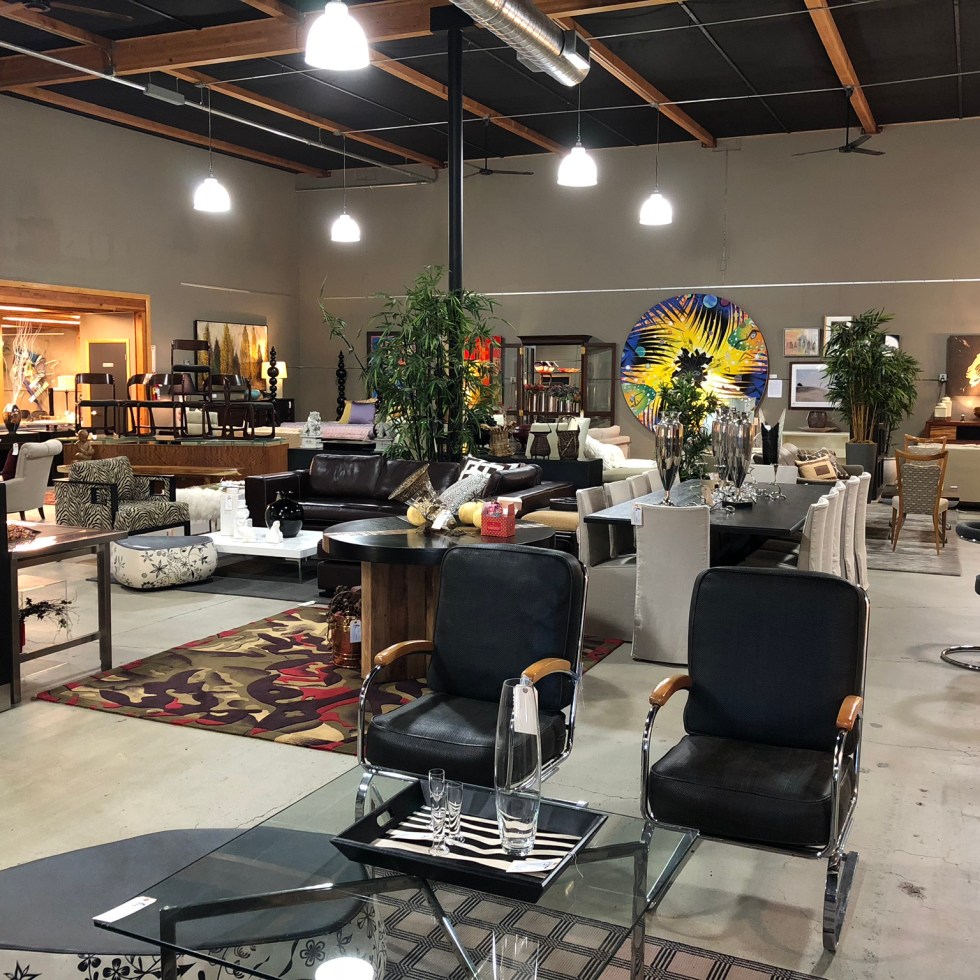 Seams to Fit furniture store interior in Northwest Portland