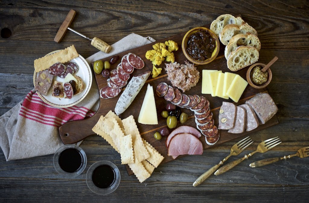 Charcuterie of the Month board from Olympia Provisions in Portland Oregon