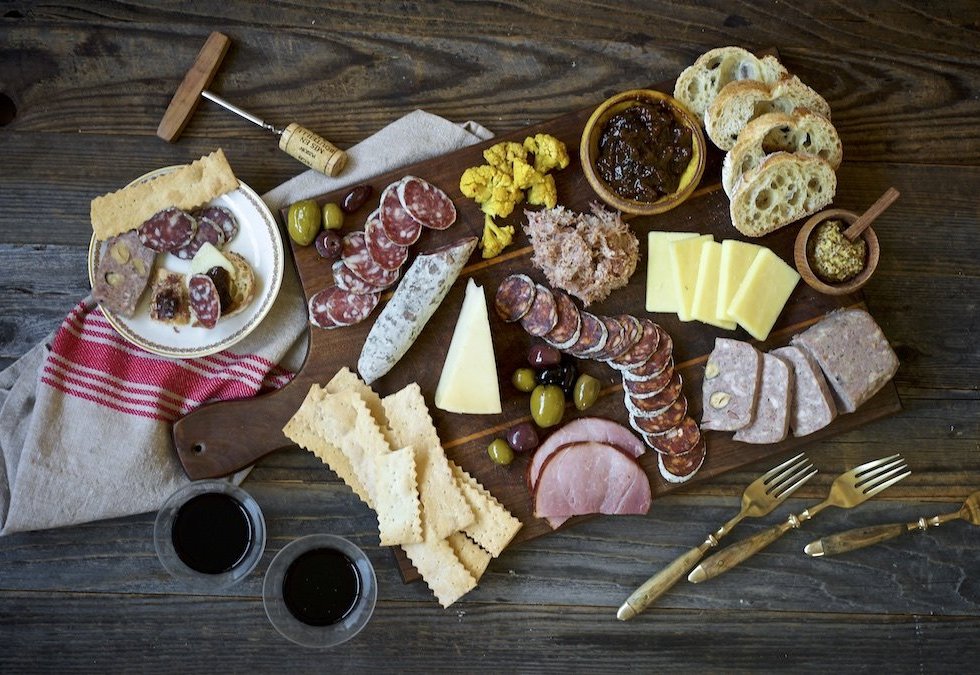 Charcuterie of the Month board from Olympia Provisions in Portland Oregon