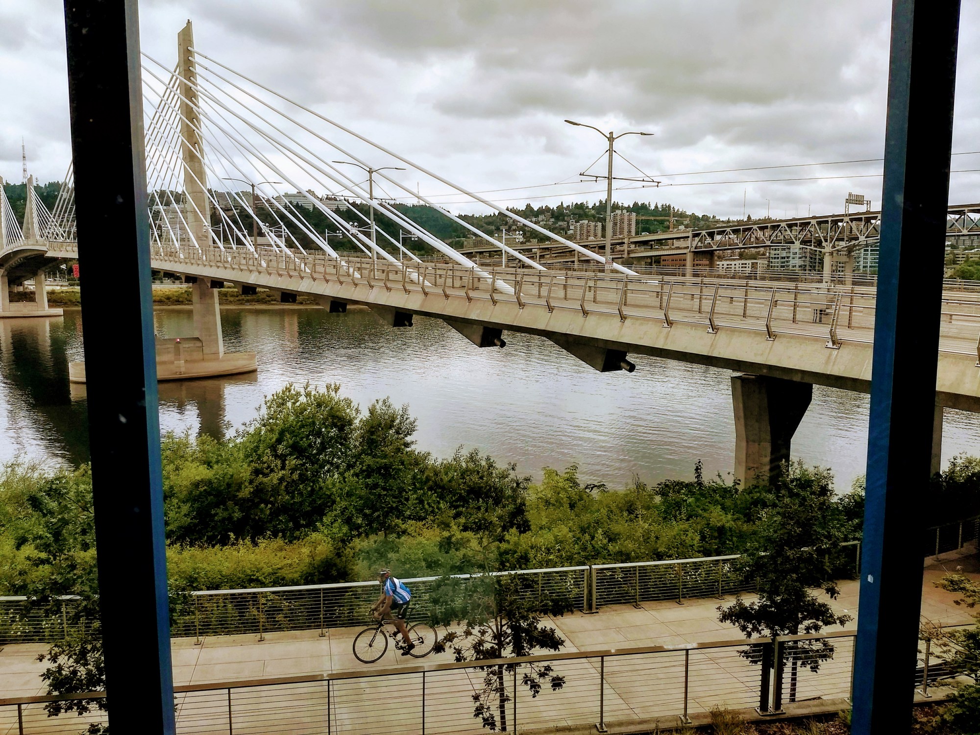 Tilikum Crossing view from Portland All Classical