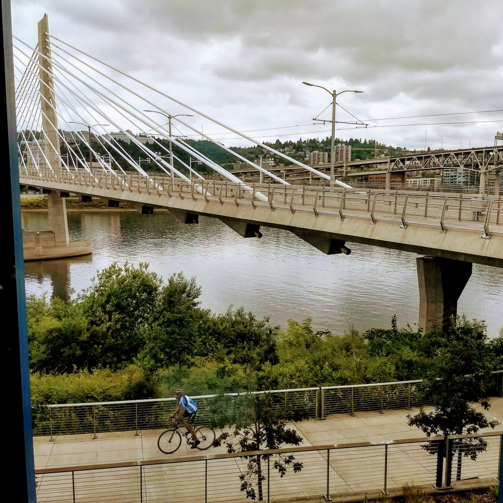 Tilikum Crossing view from Portland All Classical