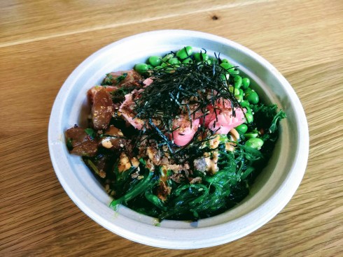 Poke bowl from SeaSweets in Portland oregon