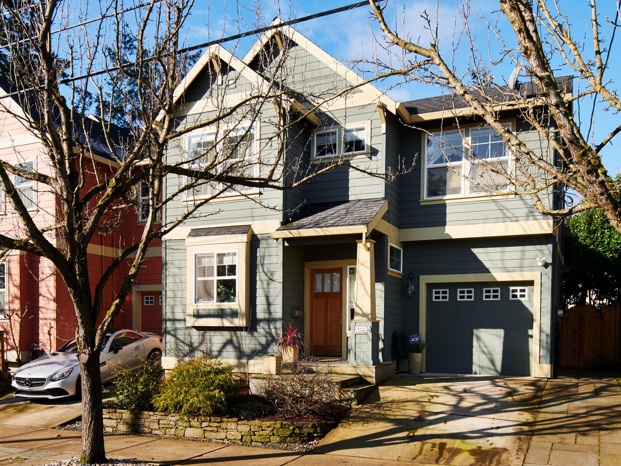 Townhouse exterior Mt Tabor Portland Oregon for sale Windermere