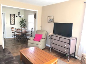 living room interior wood floor house for sale southeast Portland