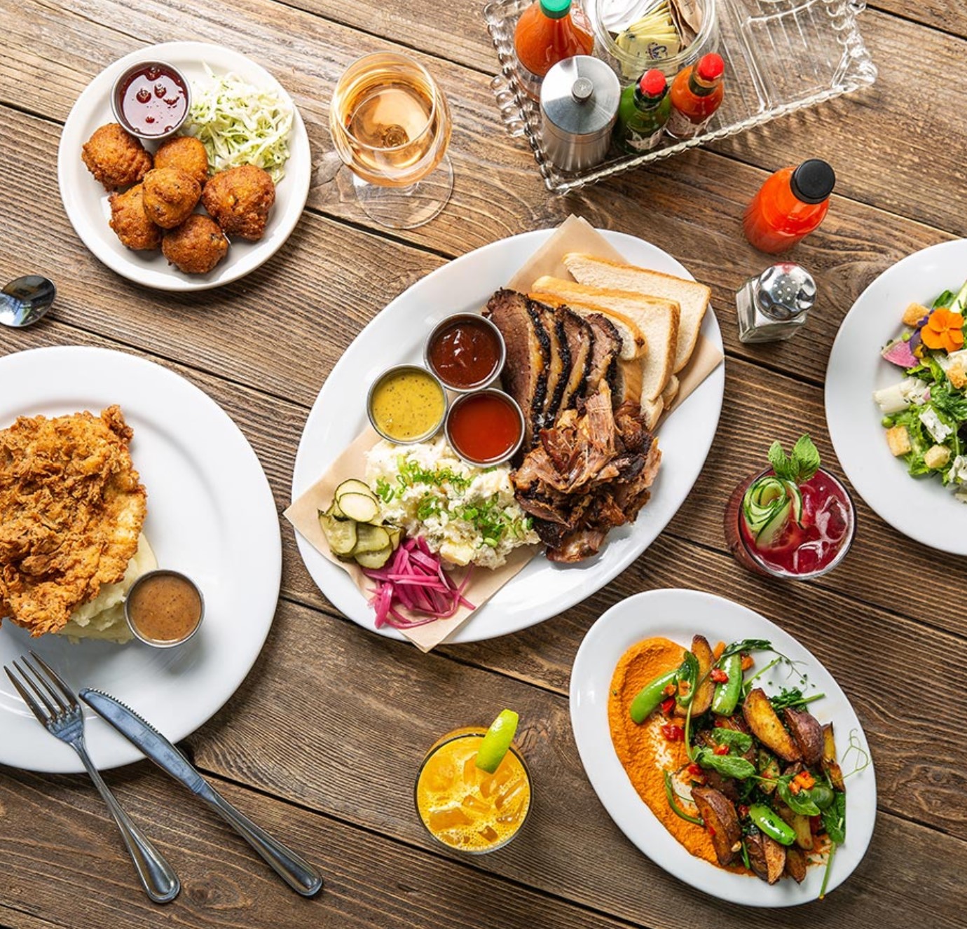 Screen Door food spread Portland oregon