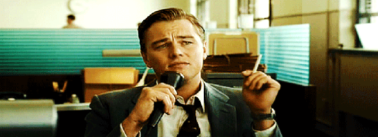 Leonardo Dicaprio in Revolutionary Road