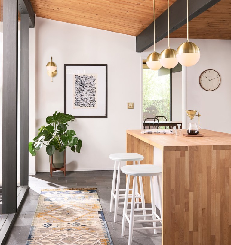 Cedar and Moss kitchen lighting from Rejuvenation