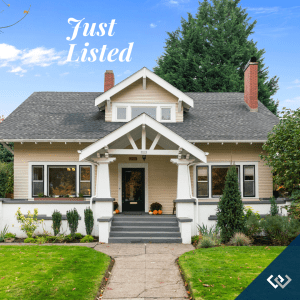 Open House Irving Craftsman exterior portland oregon green grass