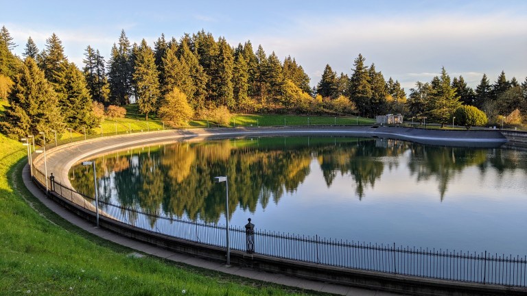 Mt Tabor upper reservoir