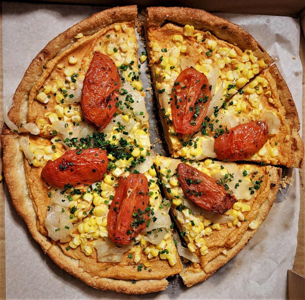 Whole pizza from Dove Vivi